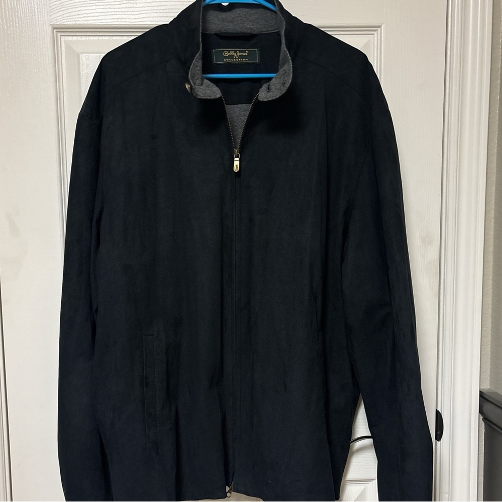 Bobby Jones Men's Black Suede Jacket